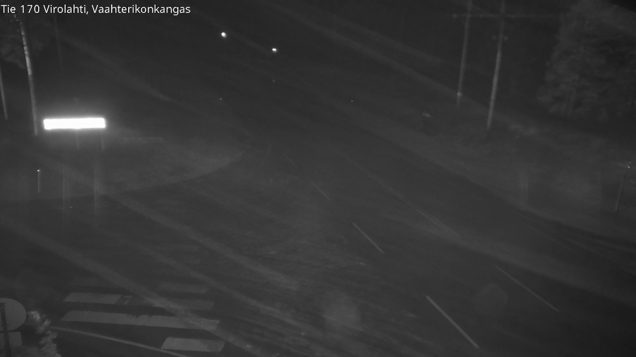 Weather Camera Image Väg 170 Vederlax, Vaahterikonkangas, Virolahti, Kymenlaakso