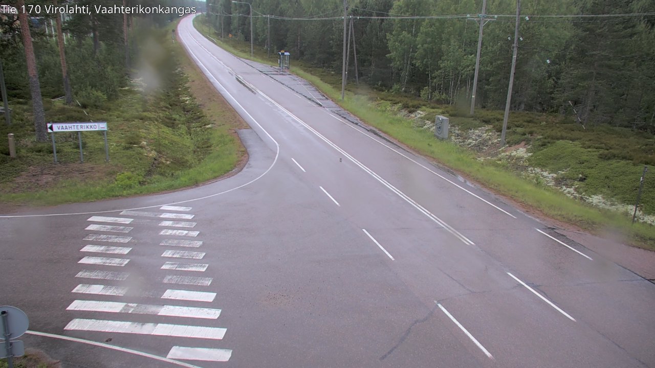 Kelikamerat Kuva Tie 170 Virolahti, Vaahterikonkangas, Virolahti, Kymenlaakso
