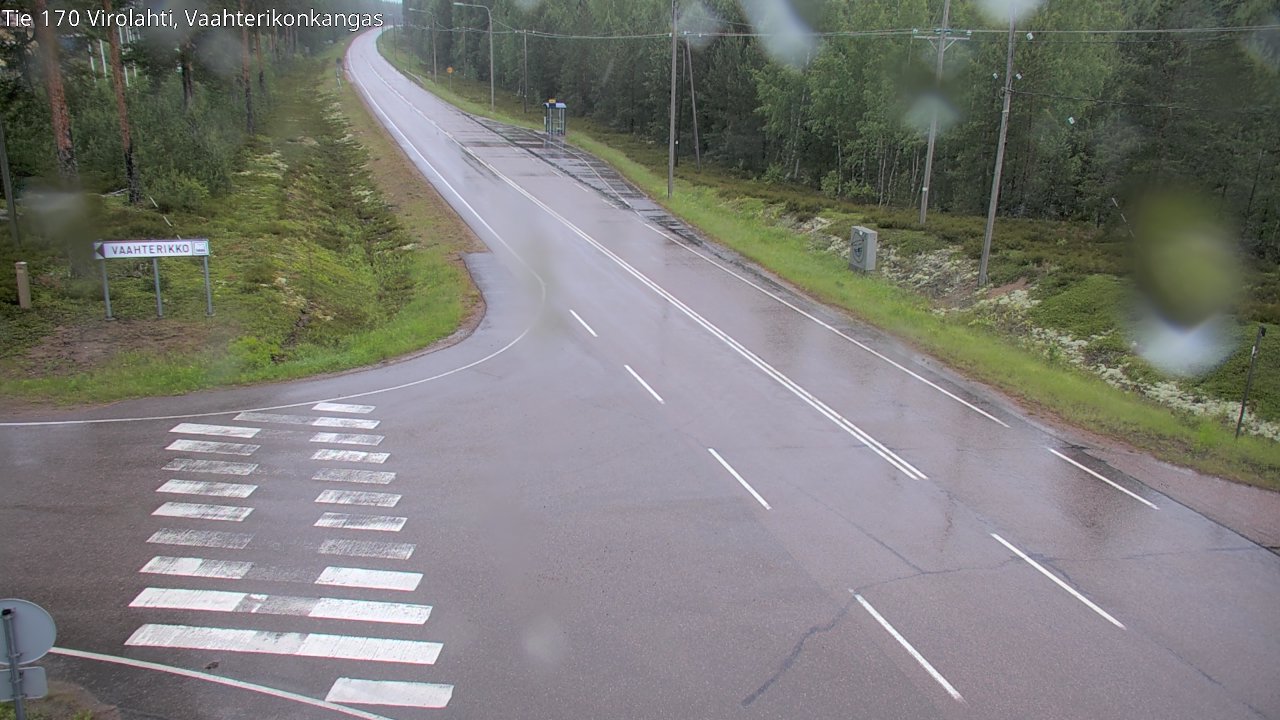Kelikamerat Kuva Tie 170 Virolahti, Vaahterikonkangas, Virolahti, Kymenlaakso