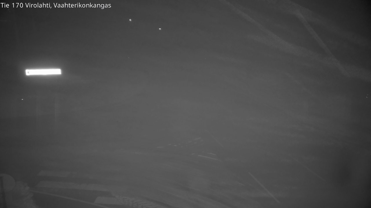 Weather Camera Image Väg 170 Vederlax, Vaahterikonkangas, Virolahti, Kymenlaakso