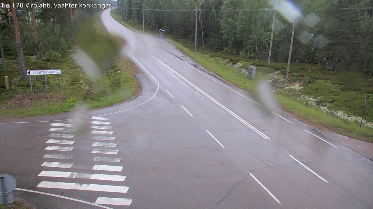 Kelikamerat Kuva Tie 170 Virolahti, Vaahterikonkangas, Virolahti, Kymenlaakso
