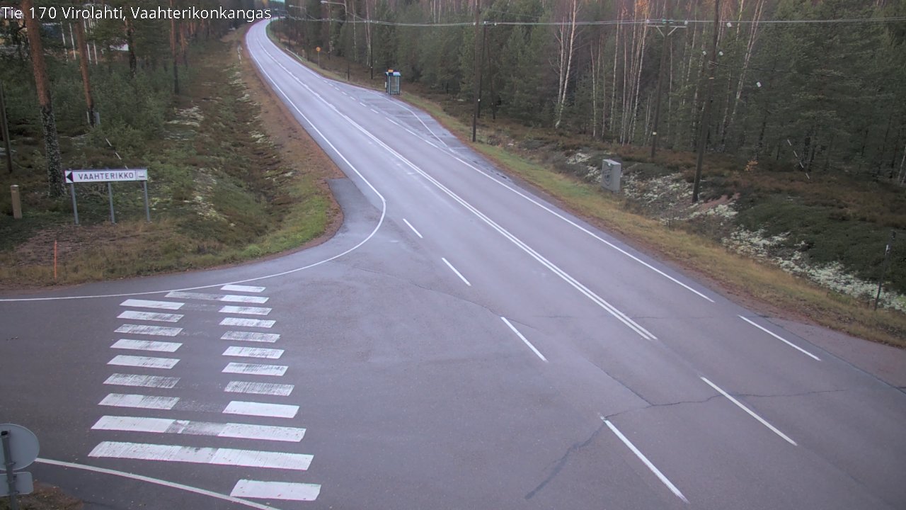 Kelikamerat Kuva Tie 170 Virolahti, Vaahterikonkangas, Virolahti, Kymenlaakso