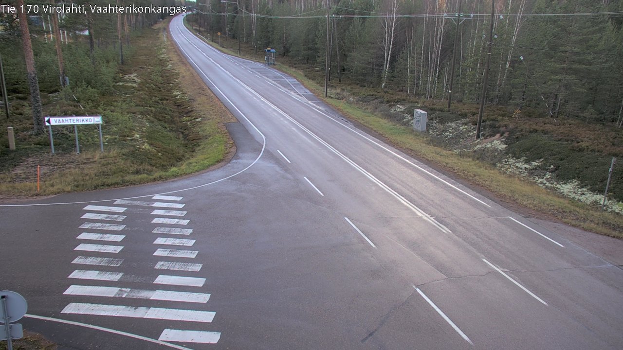 Kelikamerat Kuva Tie 170 Virolahti, Vaahterikonkangas, Virolahti, Kymenlaakso