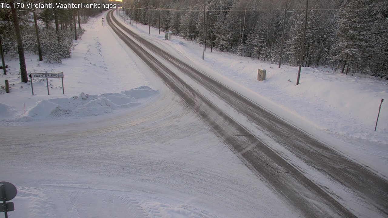 Kelikamerat Kuva Tie 170 Virolahti, Vaahterikonkangas, Virolahti, Kymenlaakso
