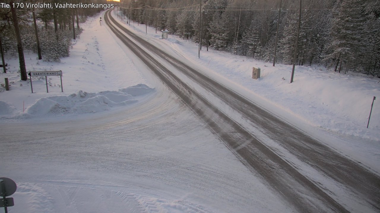 Kelikamerat Kuva Tie 170 Virolahti, Vaahterikonkangas, Virolahti, Kymenlaakso