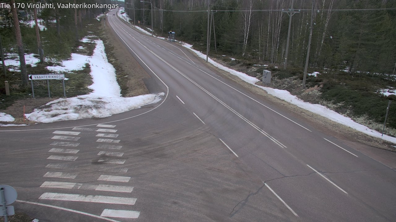 Kelikamerat Kuva Tie 170 Virolahti, Vaahterikonkangas, Virolahti, Kymenlaakso