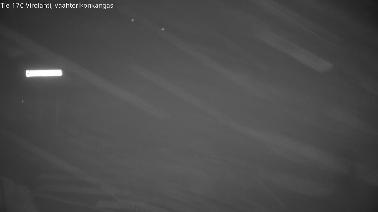 Weather Camera Image Väg 170 Vederlax, Vaahterikonkangas, Virolahti, Kymenlaakso