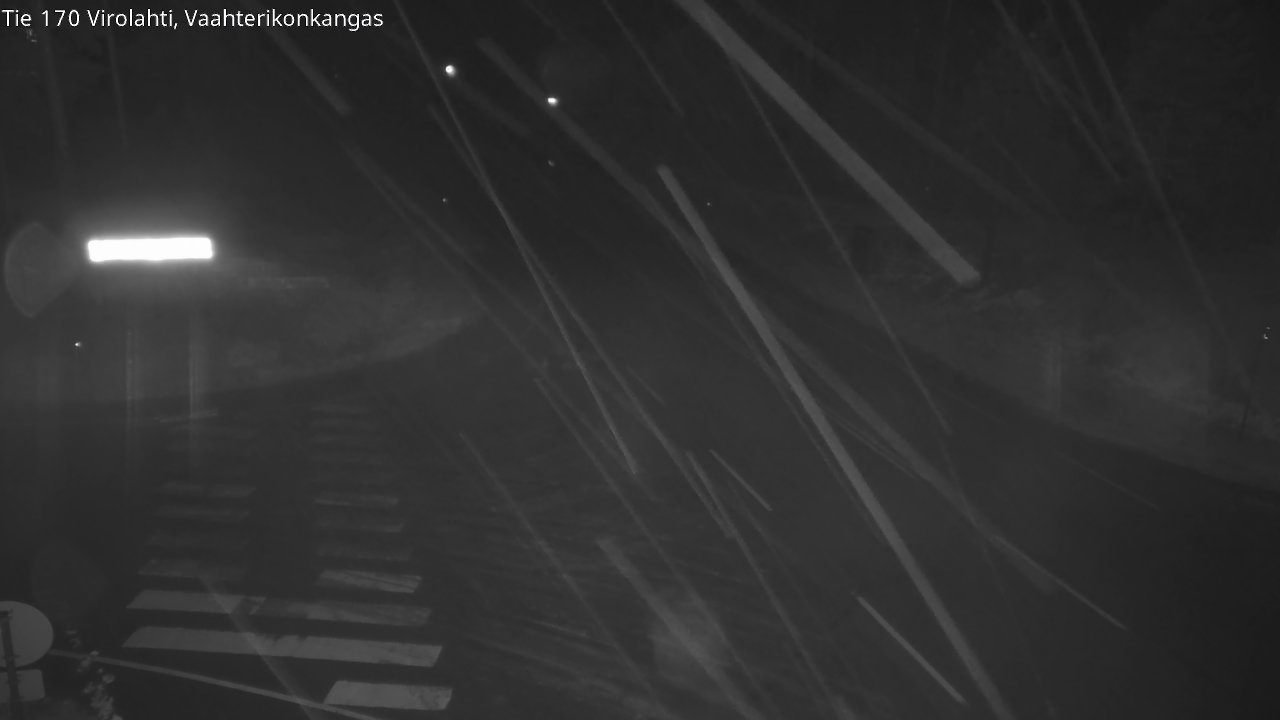 Weather Camera Image Väg 170 Vederlax, Vaahterikonkangas, Virolahti, Kymenlaakso