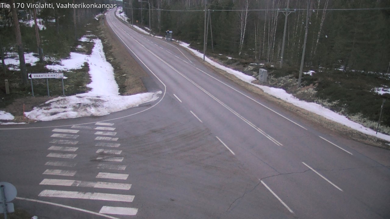 Kelikamerat Kuva Tie 170 Virolahti, Vaahterikonkangas, Virolahti, Kymenlaakso