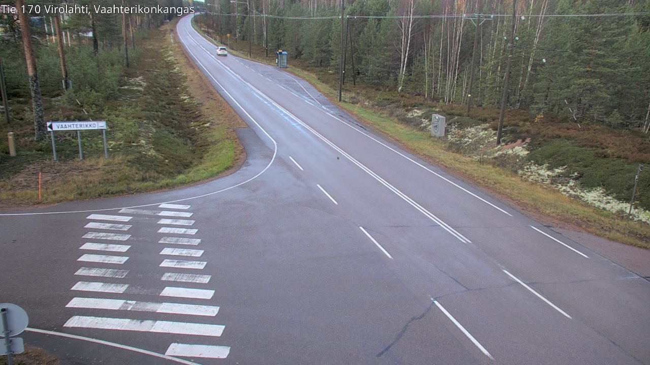 Kelikamerat Kuva Tie 170 Virolahti, Vaahterikonkangas, Virolahti, Kymenlaakso