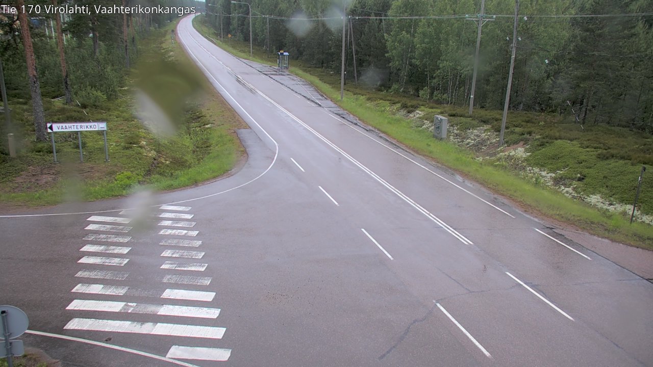 Kelikamerat Kuva Tie 170 Virolahti, Vaahterikonkangas, Virolahti, Kymenlaakso