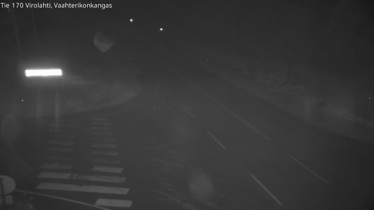 Weather Camera Image Väg 170 Vederlax, Vaahterikonkangas, Virolahti, Kymenlaakso