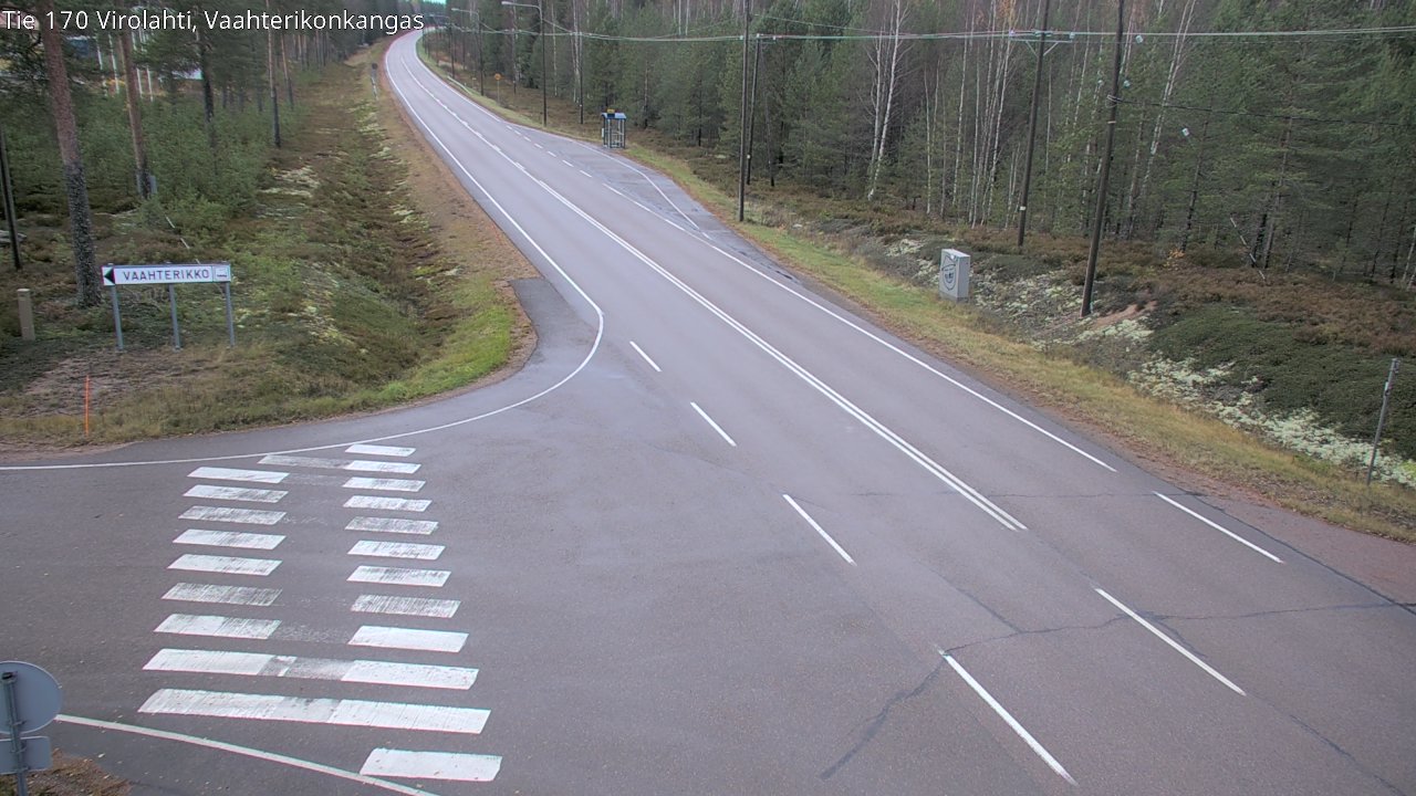 Kelikamerat Kuva Tie 170 Virolahti, Vaahterikonkangas, Virolahti, Kymenlaakso