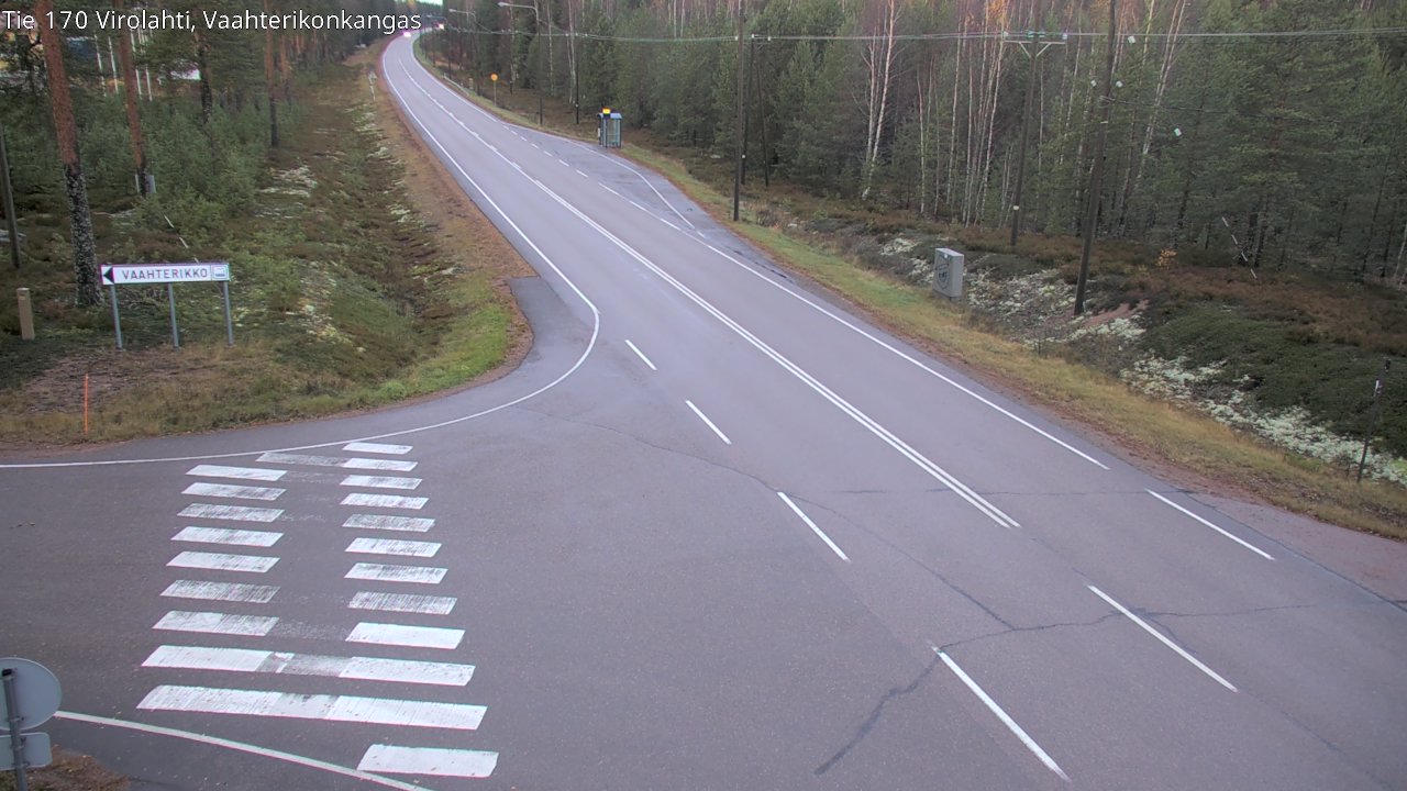 Kelikamerat Kuva Tie 170 Virolahti, Vaahterikonkangas, Virolahti, Kymenlaakso