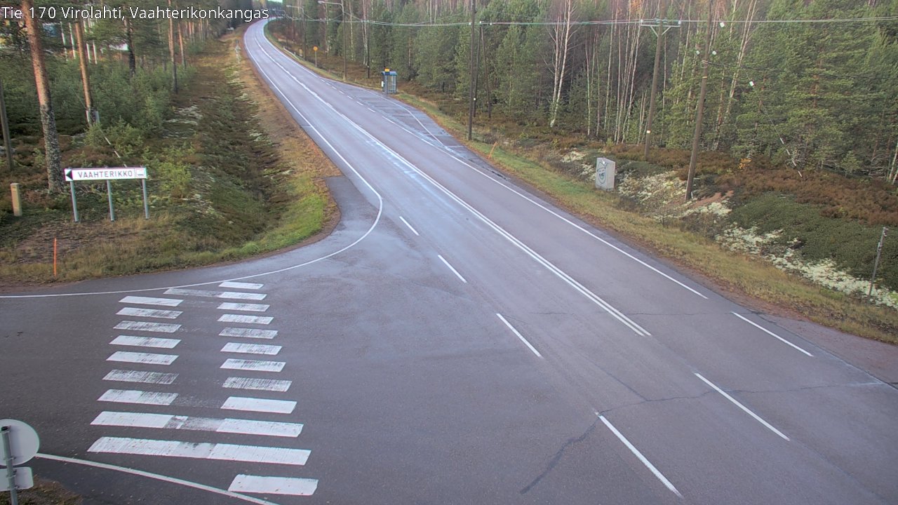 Kelikamerat Kuva Tie 170 Virolahti, Vaahterikonkangas, Virolahti, Kymenlaakso