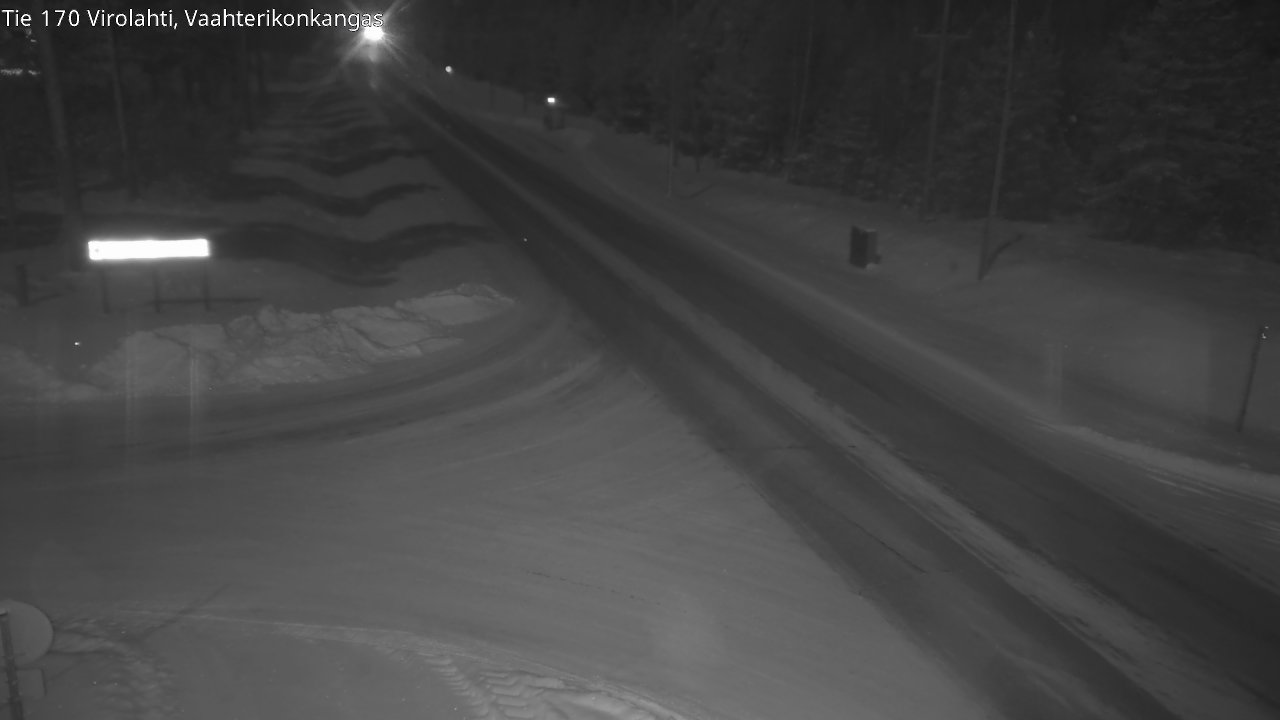 Weather Camera Image Road 170 Virolahti, Vaahterikonkangas, Virolahti, Kymenlaakso