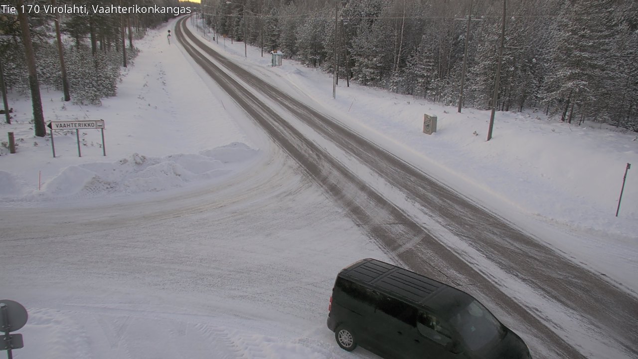 Kelikamerat Kuva Tie 170 Virolahti, Vaahterikonkangas, Virolahti, Kymenlaakso