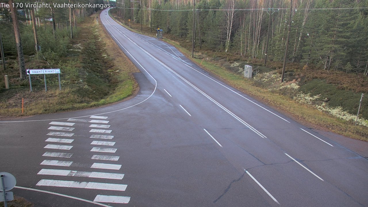 Kelikamerat Kuva Tie 170 Virolahti, Vaahterikonkangas, Virolahti, Kymenlaakso