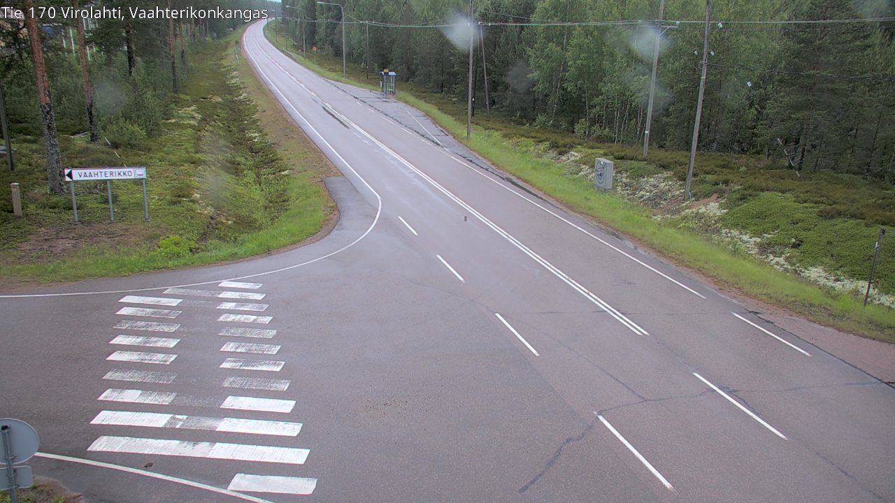 Kelikamerat Kuva Tie 170 Virolahti, Vaahterikonkangas, Virolahti, Kymenlaakso