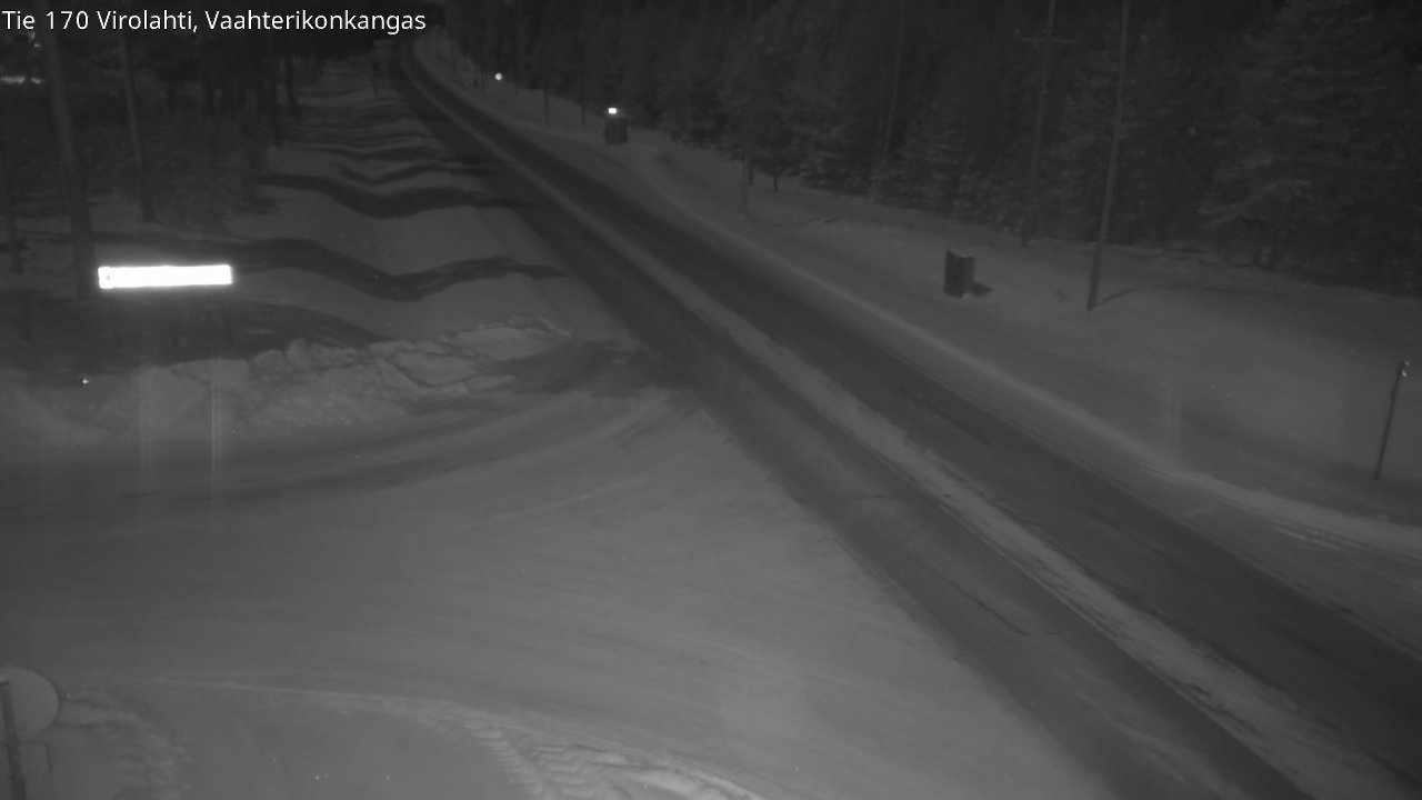 Weather Camera Image Road 170 Virolahti, Vaahterikonkangas, Virolahti, Kymenlaakso