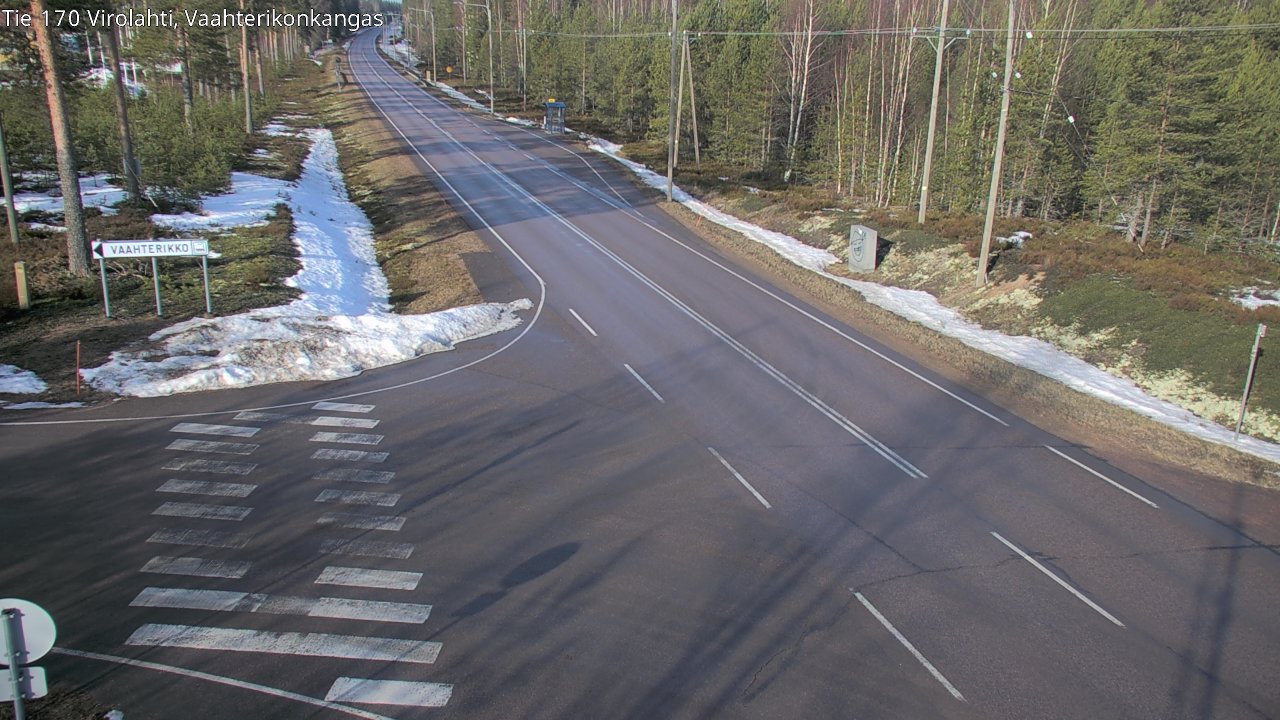 Kelikamerat Kuva Tie 170 Virolahti, Vaahterikonkangas, Virolahti, Kymenlaakso