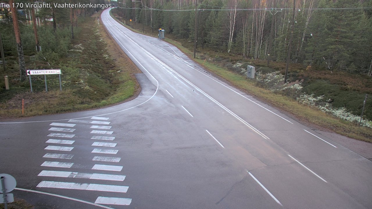 Kelikamerat Kuva Tie 170 Virolahti, Vaahterikonkangas, Virolahti, Kymenlaakso