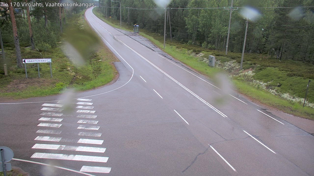 Kelikamerat Kuva Tie 170 Virolahti, Vaahterikonkangas, Virolahti, Kymenlaakso