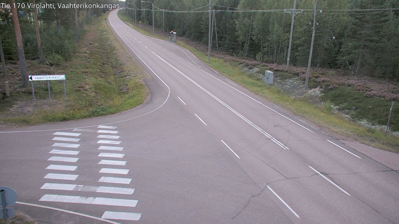 Kelikamerat Kuva Tie 170 Virolahti, Vaahterikonkangas, Virolahti, Kymenlaakso