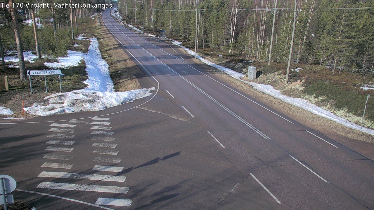 Kelikamerat Kuva Tie 170 Virolahti, Vaahterikonkangas, Virolahti, Kymenlaakso