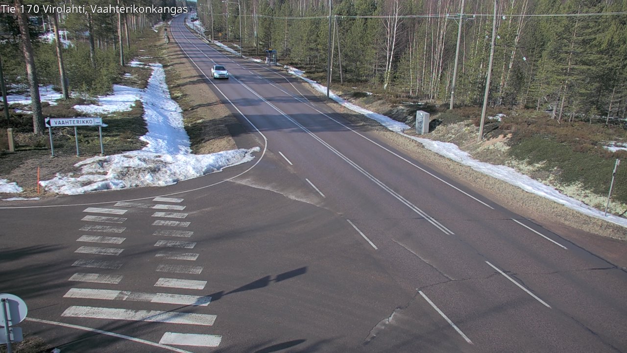 Kelikamerat Kuva Tie 170 Virolahti, Vaahterikonkangas, Virolahti, Kymenlaakso