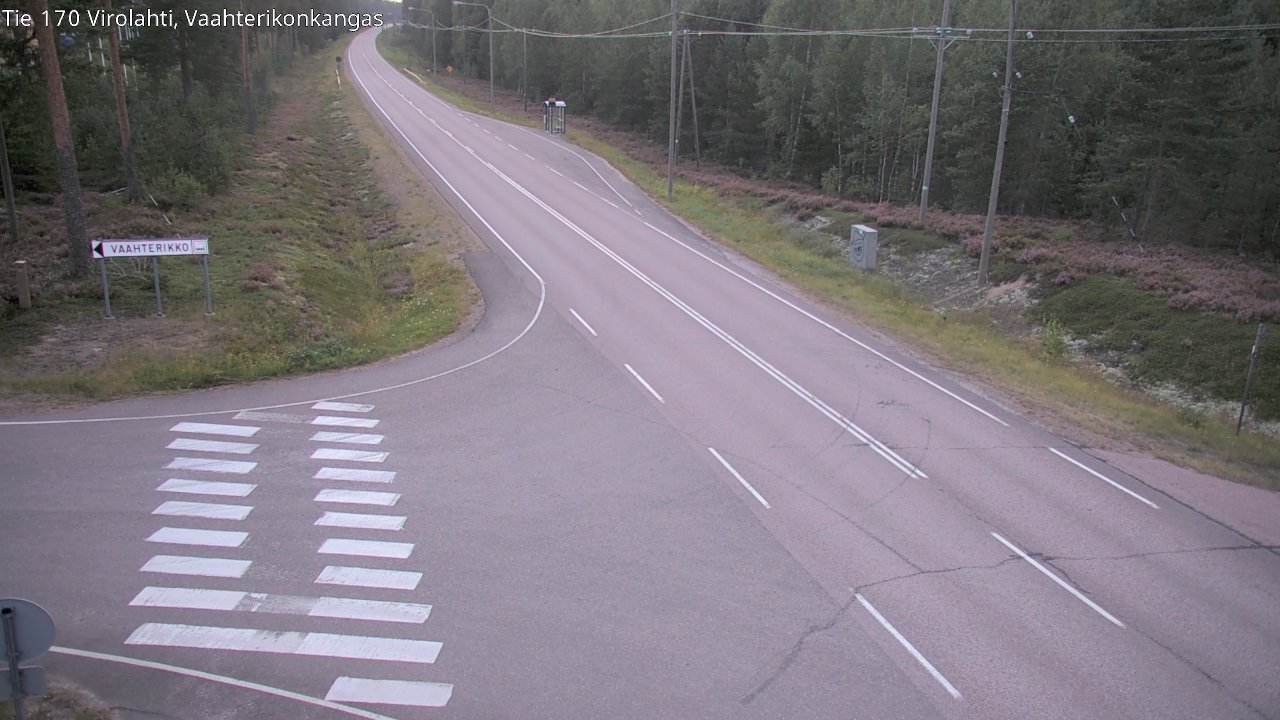 Kelikamerat Kuva Tie 170 Virolahti, Vaahterikonkangas, Virolahti, Kymenlaakso