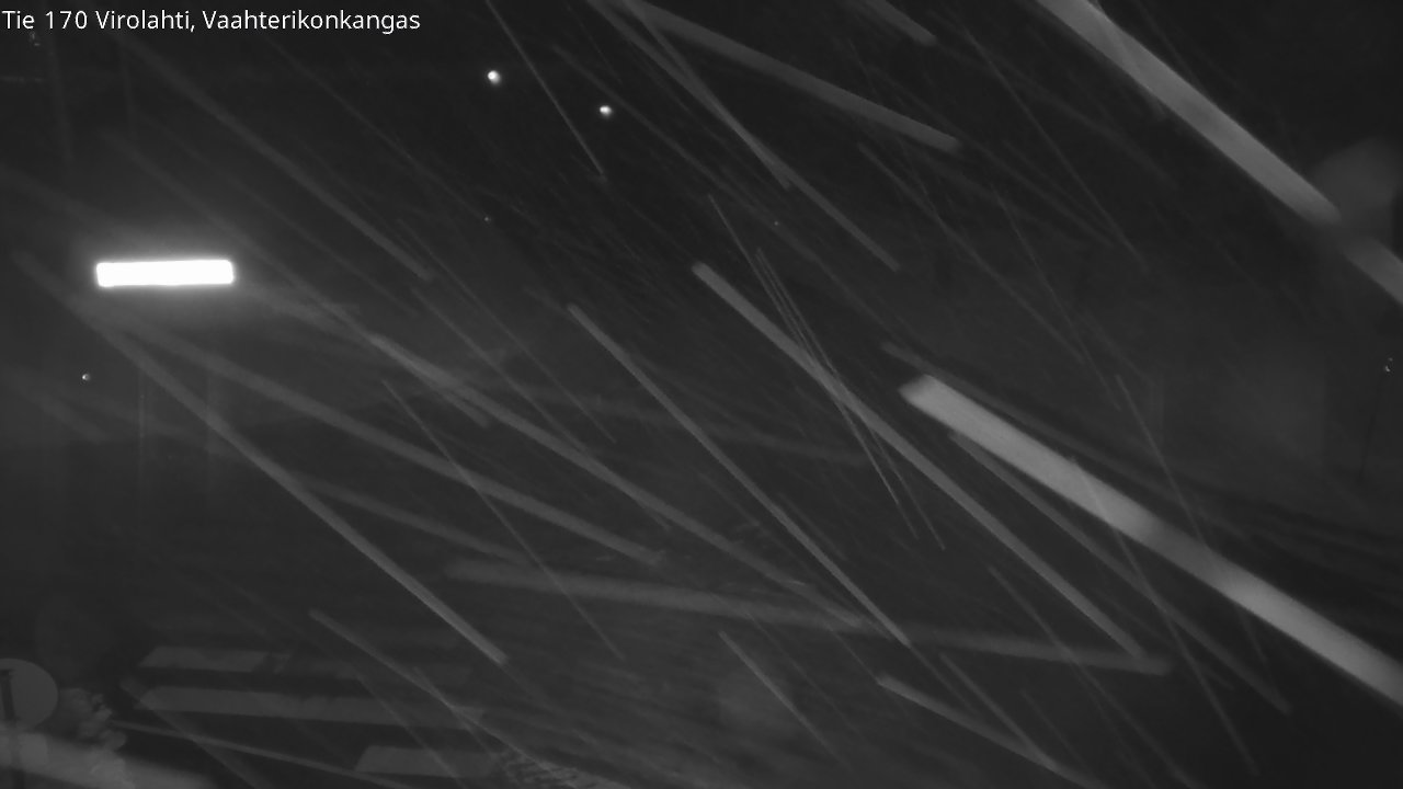 Weather Camera Image Väg 170 Vederlax, Vaahterikonkangas, Virolahti, Kymenlaakso