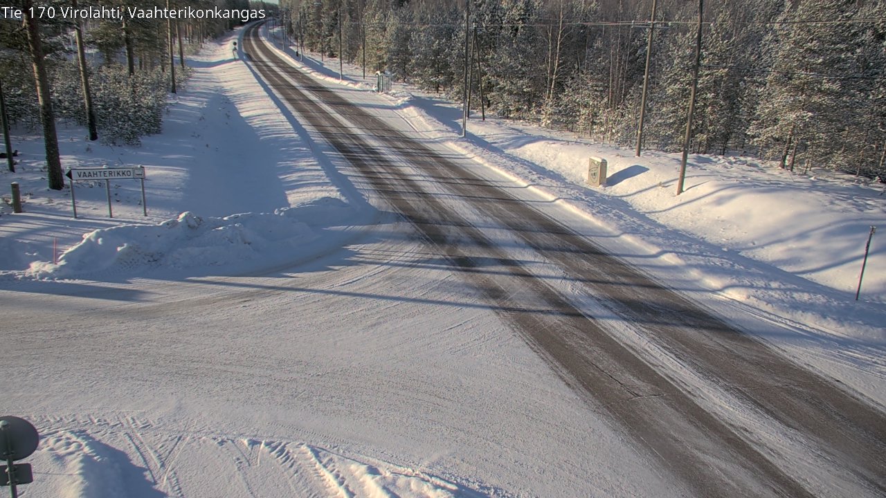 Kelikamerat Kuva Tie 170 Virolahti, Vaahterikonkangas, Virolahti, Kymenlaakso