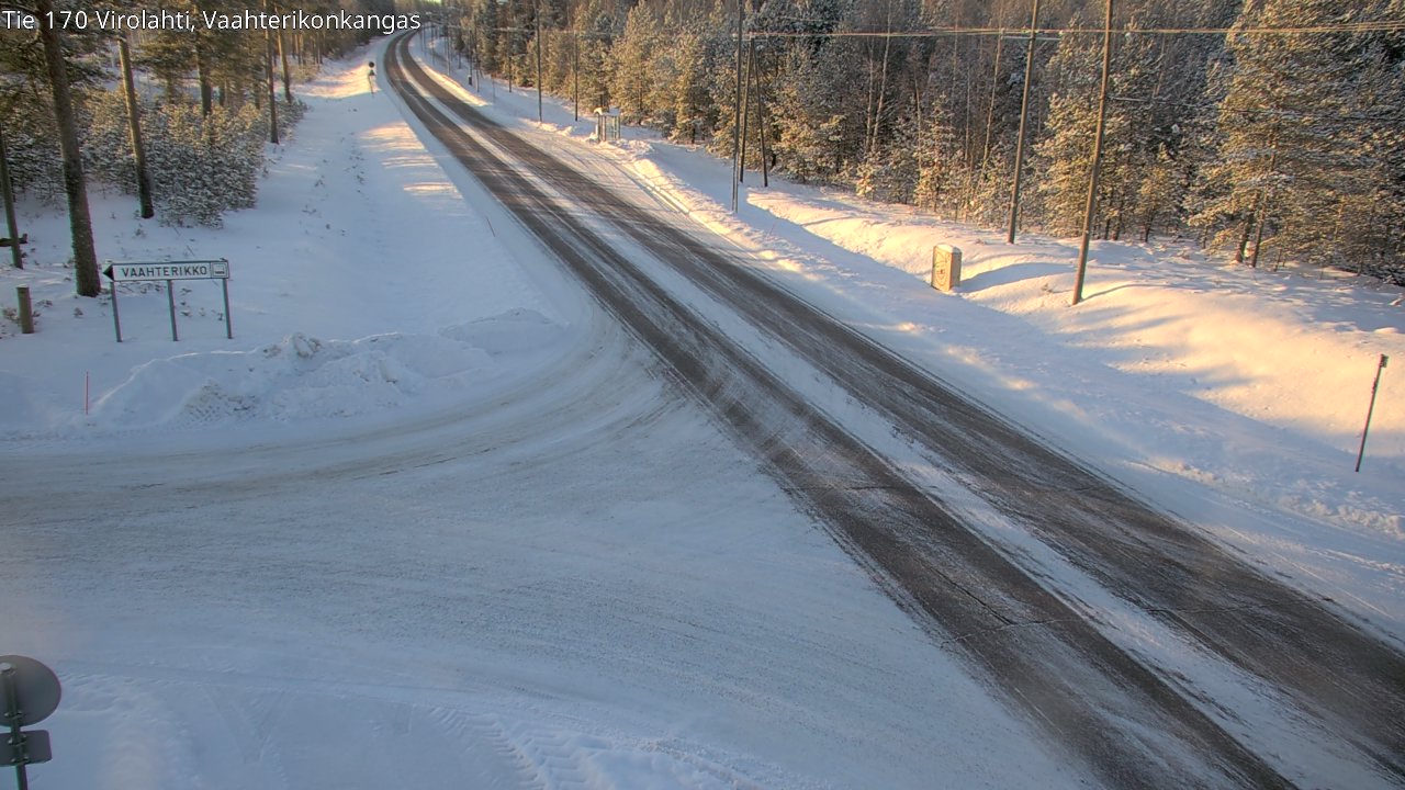 Kelikamerat Kuva Tie 170 Virolahti, Vaahterikonkangas, Virolahti, Kymenlaakso