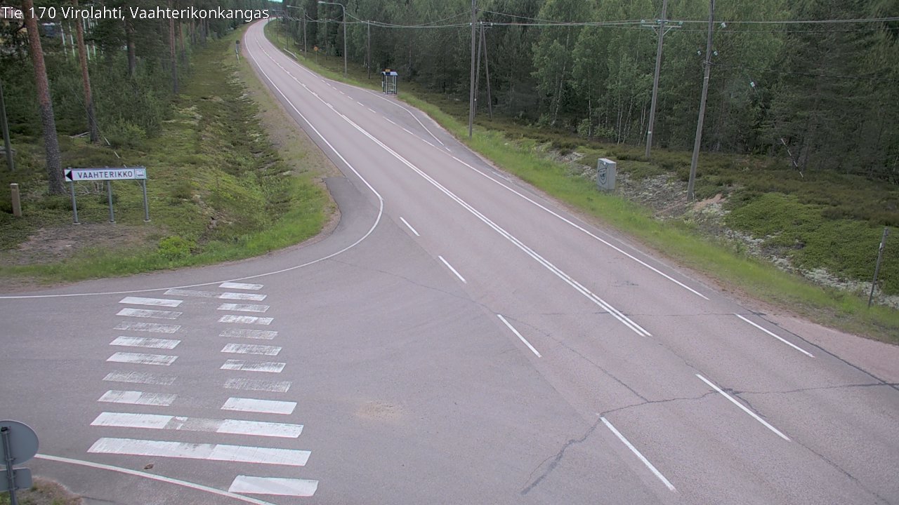 Kelikamerat Kuva Tie 170 Virolahti, Vaahterikonkangas, Virolahti, Kymenlaakso