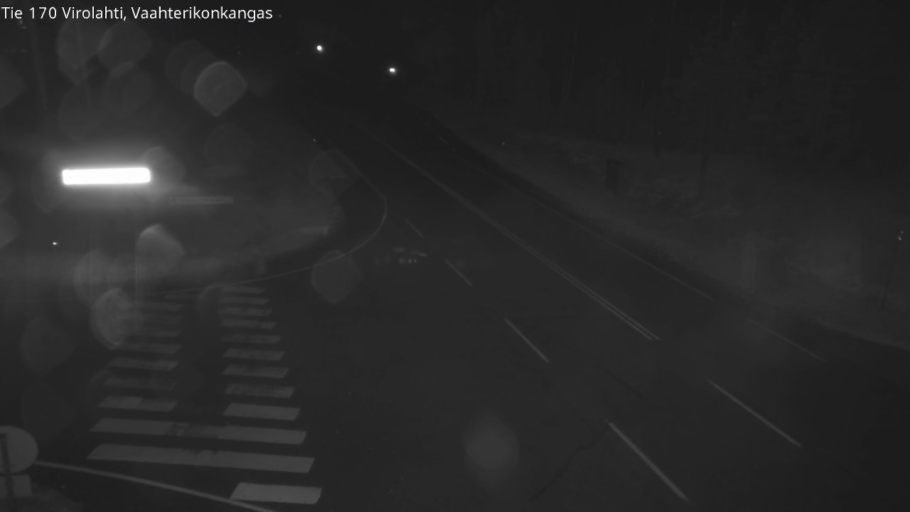 Weather Camera Image Väg 170 Vederlax, Vaahterikonkangas, Virolahti, Kymenlaakso