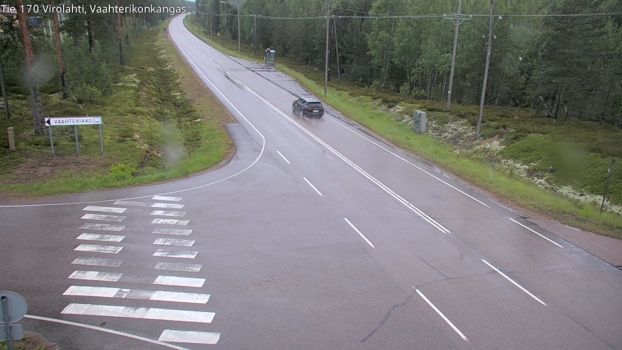 Kelikamerat Kuva Tie 170 Virolahti, Vaahterikonkangas, Virolahti, Kymenlaakso