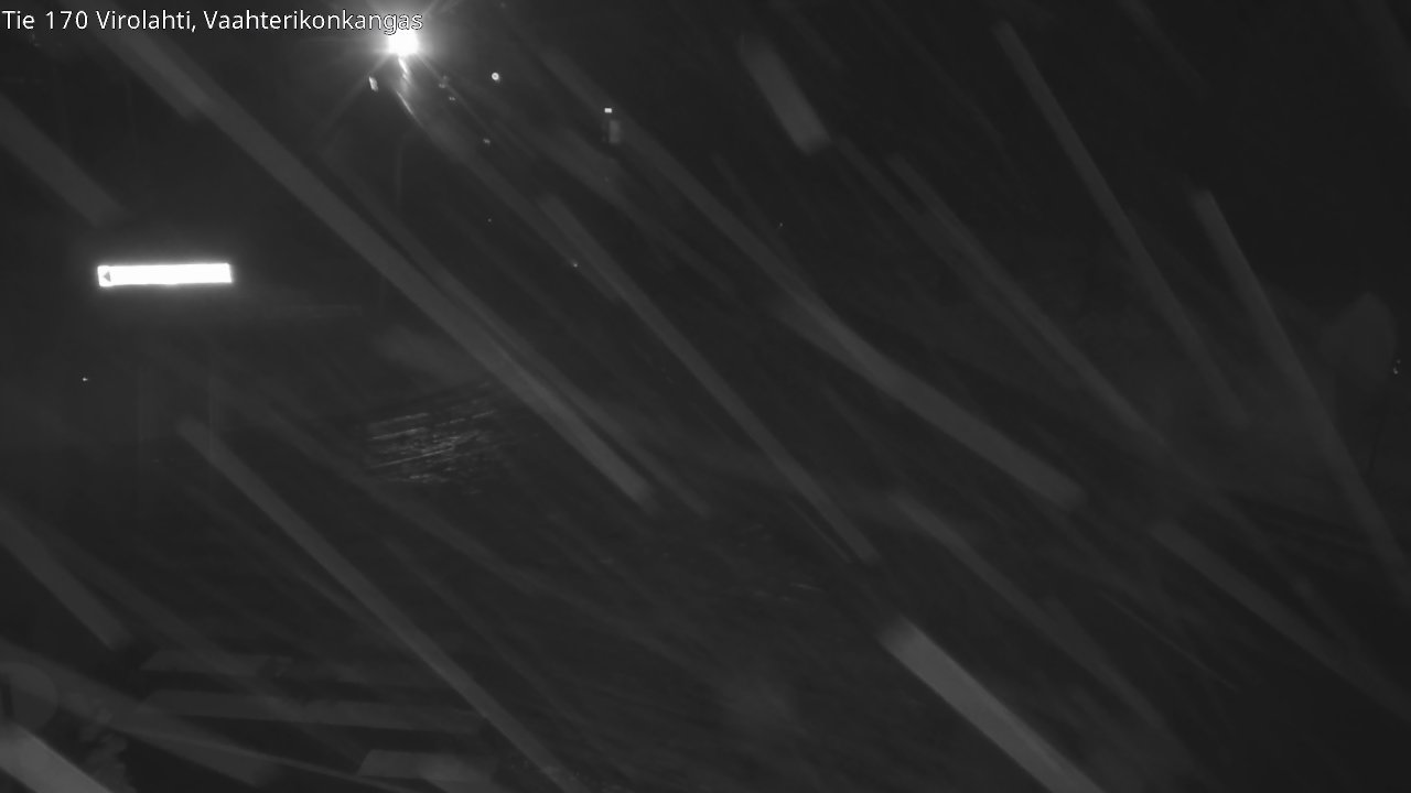 Weather Camera Image Väg 170 Vederlax, Vaahterikonkangas, Virolahti, Kymenlaakso