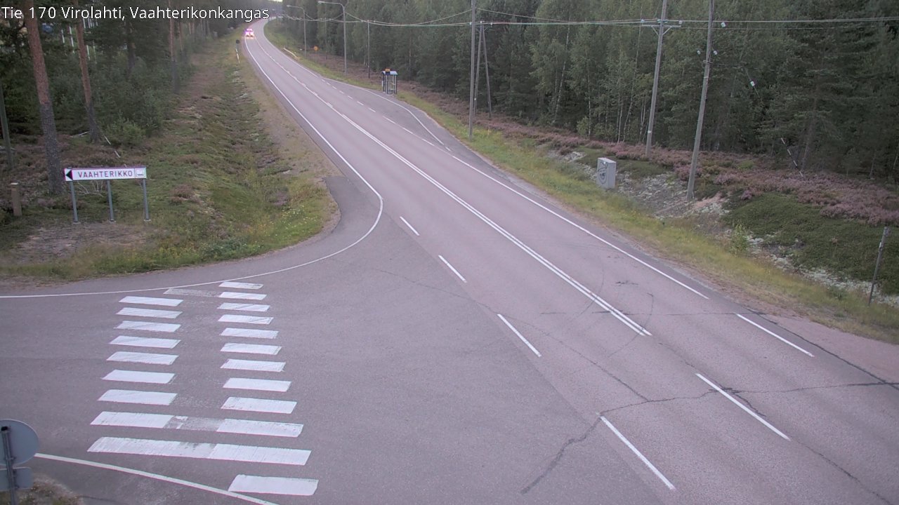 Kelikamerat Kuva Tie 170 Virolahti, Vaahterikonkangas, Virolahti, Kymenlaakso