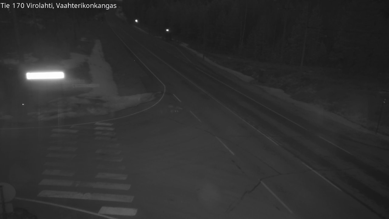 Weather Camera Image Road 170 Virolahti, Vaahterikonkangas, Virolahti, Kymenlaakso