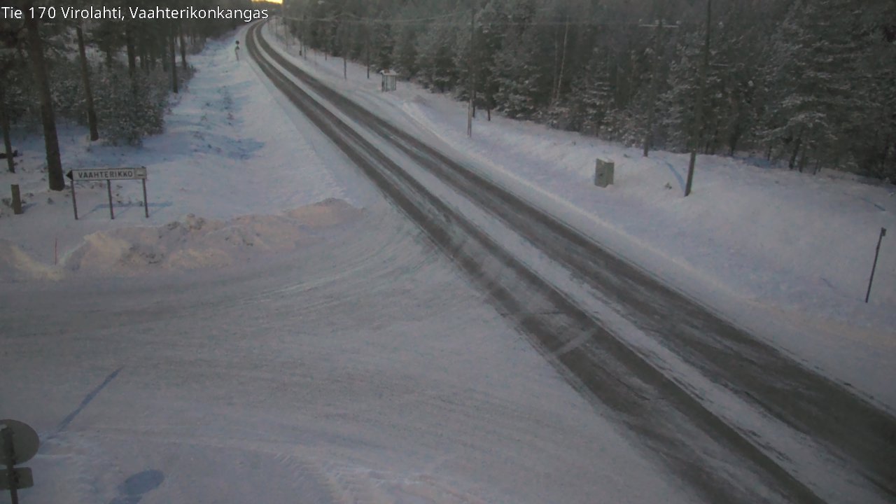 Kelikamerat Kuva Tie 170 Virolahti, Vaahterikonkangas, Virolahti, Kymenlaakso