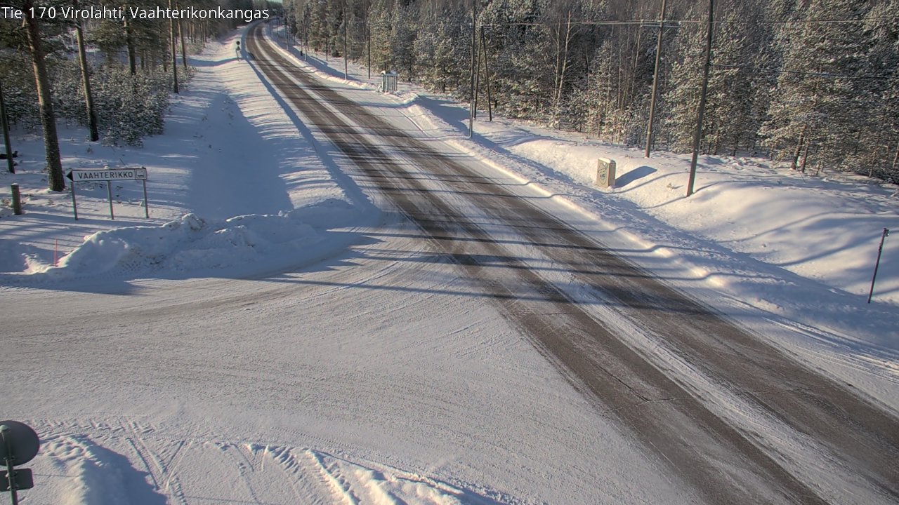 Kelikamerat Kuva Tie 170 Virolahti, Vaahterikonkangas, Virolahti, Kymenlaakso