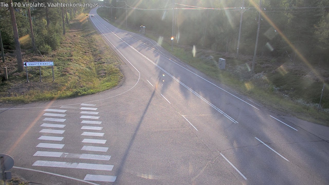 Kelikamerat Kuva Tie 170 Virolahti, Vaahterikonkangas, Virolahti, Kymenlaakso