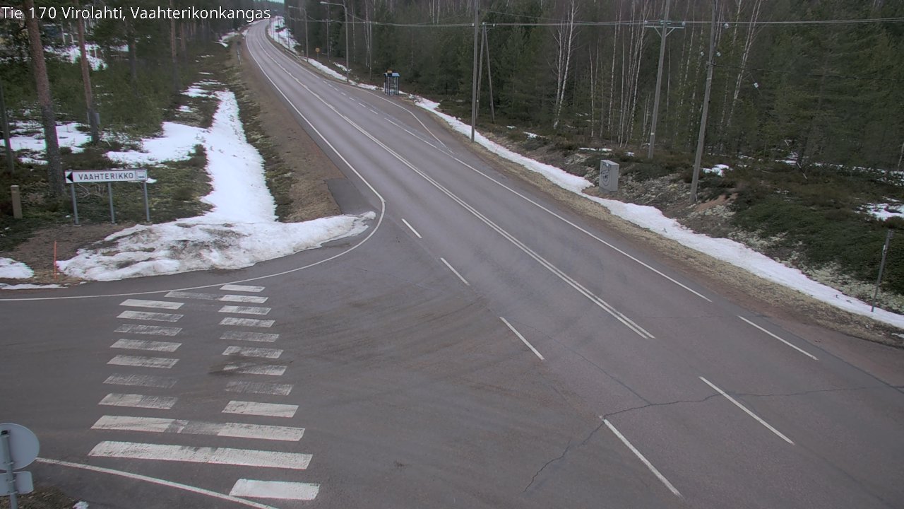 Kelikamerat Kuva Tie 170 Virolahti, Vaahterikonkangas, Virolahti, Kymenlaakso