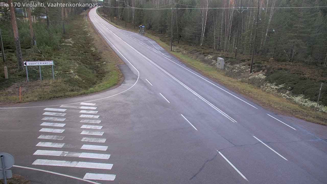 Kelikamerat Kuva Tie 170 Virolahti, Vaahterikonkangas, Virolahti, Kymenlaakso