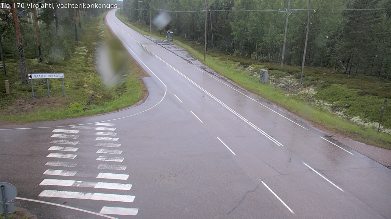 Kelikamerat Kuva Tie 170 Virolahti, Vaahterikonkangas, Virolahti, Kymenlaakso