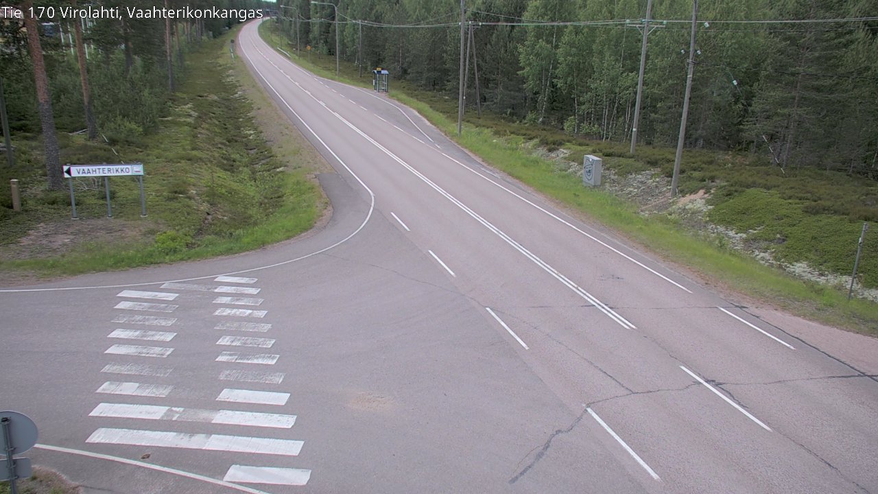Kelikamerat Kuva Tie 170 Virolahti, Vaahterikonkangas, Virolahti, Kymenlaakso