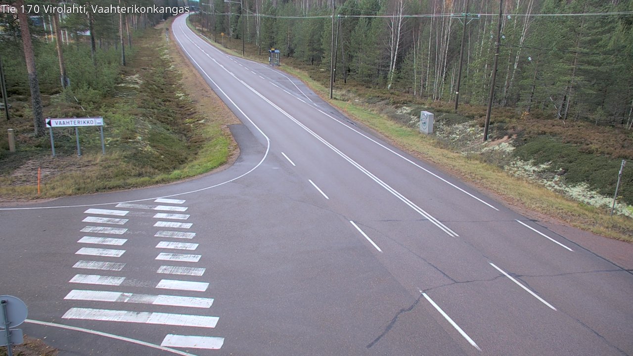 Kelikamerat Kuva Tie 170 Virolahti, Vaahterikonkangas, Virolahti, Kymenlaakso