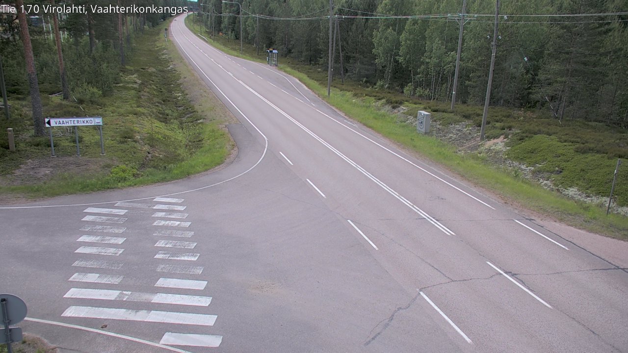 Kelikamerat Kuva Tie 170 Virolahti, Vaahterikonkangas, Virolahti, Kymenlaakso