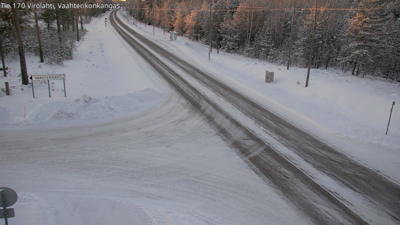 Kelikamerat Kuva Tie 170 Virolahti, Vaahterikonkangas, Virolahti, Kymenlaakso